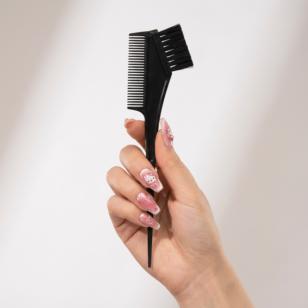 BROCHA CON PEINE ♡